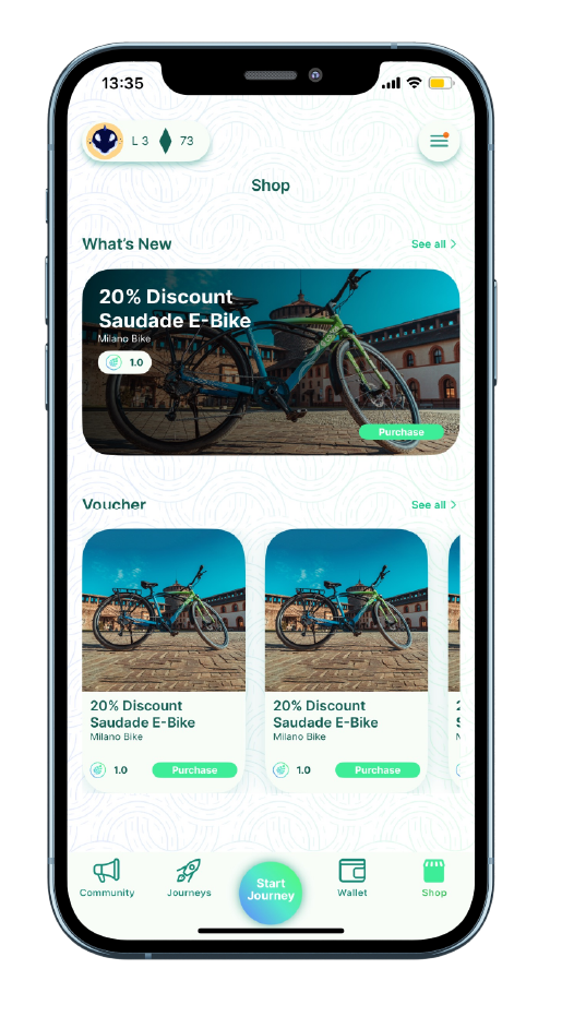 CODOS App main screen