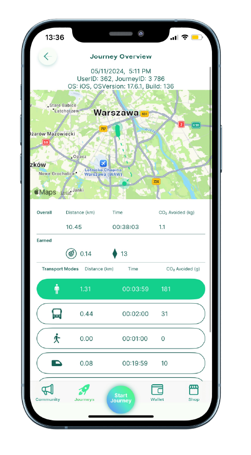 Codos map view 2