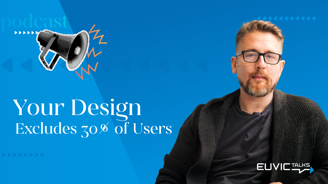 Your design excludes 30% of users