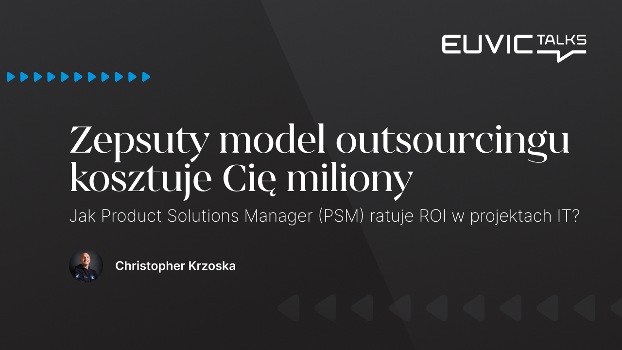 Zepsuty model outsourcingu kosztuje Cie miliony